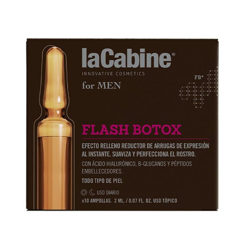 La Cabine For Men Ampollas Flash Botox 2 ml 10 Uds