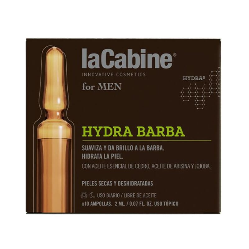 La Cabine For Men Ampollas Hydra Barba 2 ml 10 Uds