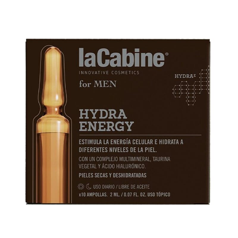 La Cabine For Men Ampollas Hydra Energy 2 ml 10 Uds