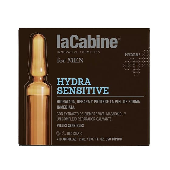 La Cabine For Men Ampolas Hydra Sensitive 2 ml 10 Unds da La Cabine