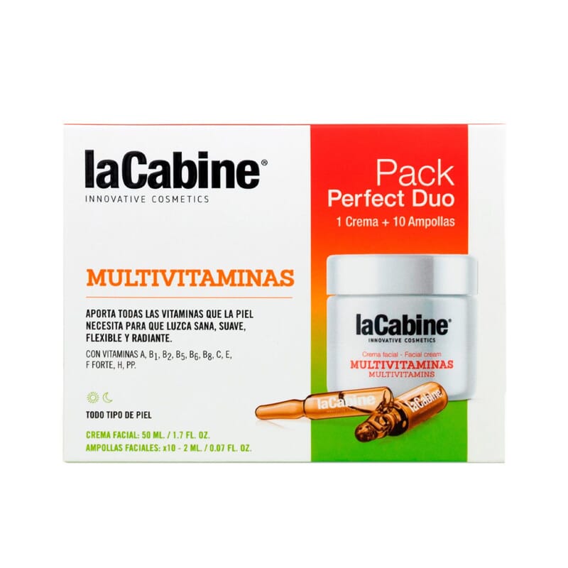 Perfect Multivitaminas Lote Crema 50 ml + 10 Ampollas