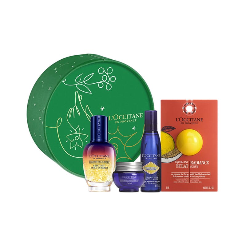 Inmortelle Reset Sérum 30 ml + Crema + Tónico + Exfoliante