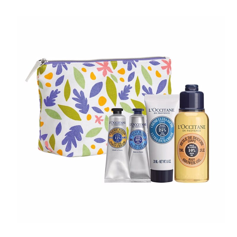 Karité Crema Pies + Crema Manos + Crema Cuerpo + Aceite Ducha