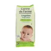 Baby Lingettes Visage et Mains au Calendula 25 Unités de Corine De Farme