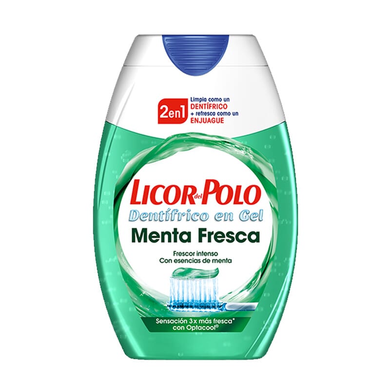 Dentífrico En Gel 2 En 1 Menta Fresca 75 ml