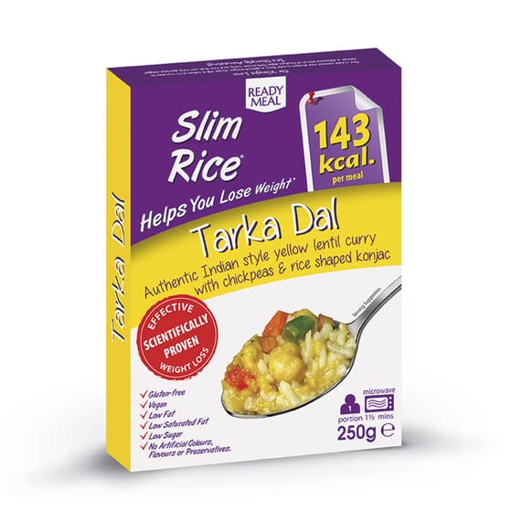 Ready Meak Slim Rice Linsen und Curry 250g von Slim Pasta