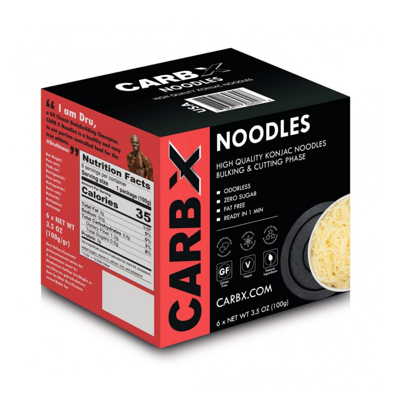 Carbx Konjac Pasta Noodles 6Uds