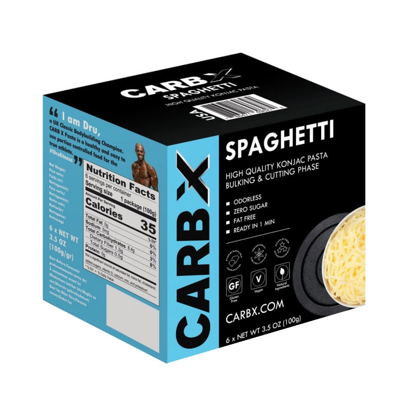 Carbx Konjac Pasta Spaghetti 100g 6 Uds