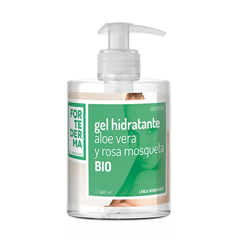 Gel Hidratante Aloe Vera Y Rosa Mosqueta Bio 500 ml