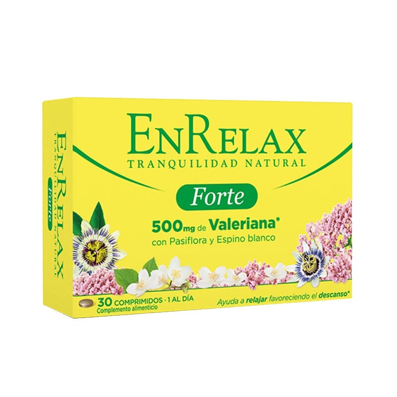 Enrelax Forte Valeriana 500 mg 30 Tabs