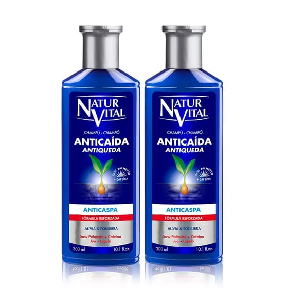 Anti-Haarausfall-Shampoo. 2 St 300 ml von Natur Vital