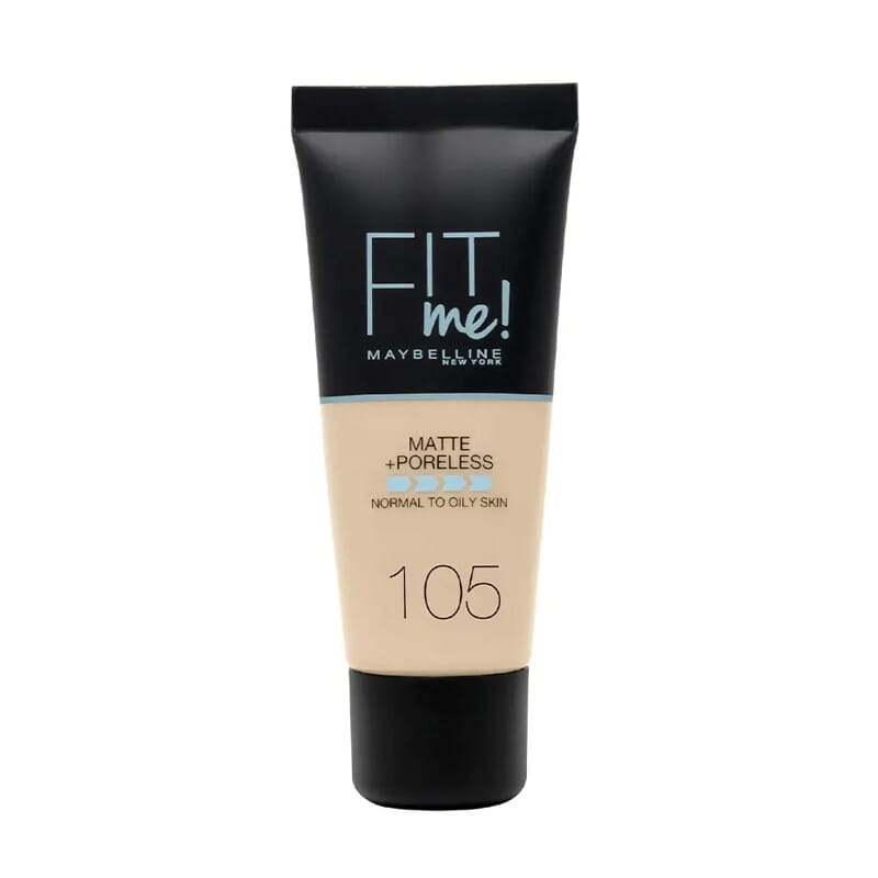 Fit Me! Foundation Matte+Poreless #105-Natural Ivory 30 ml