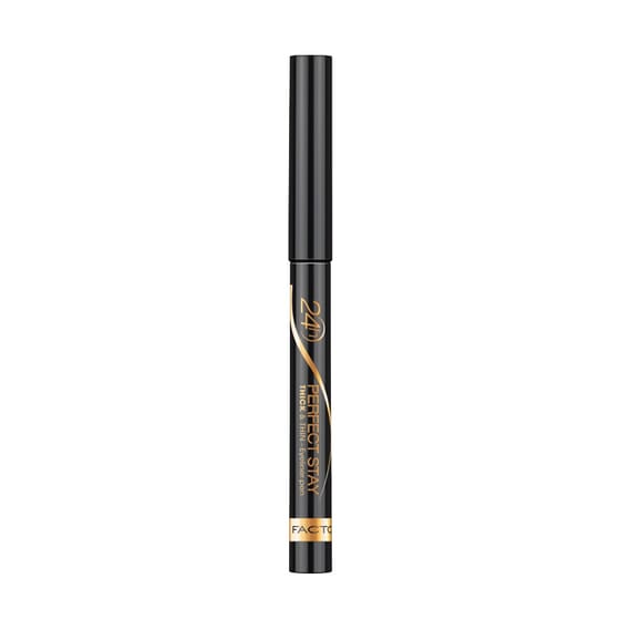 Perfect 24H Stay Thick And Thin Eyeliner Pen 24H #090-Black von Max Factor