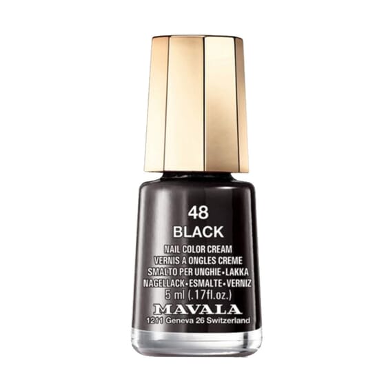 Nail Color #48-Black da Mavala