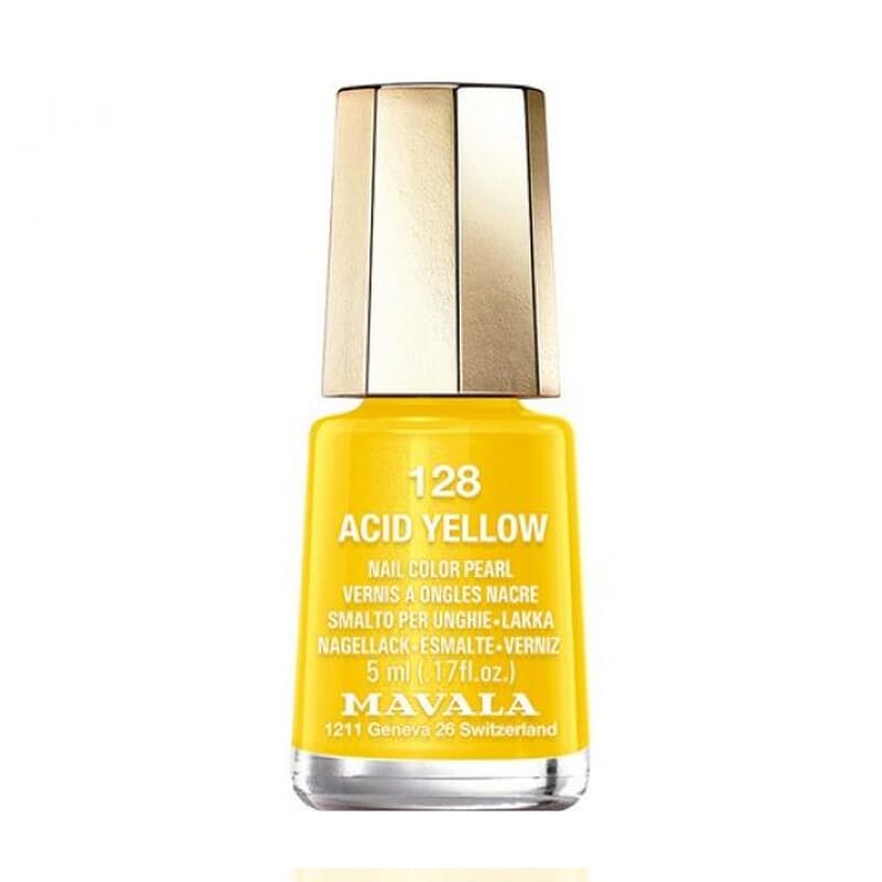 Nail Color #128-Acid Yellow