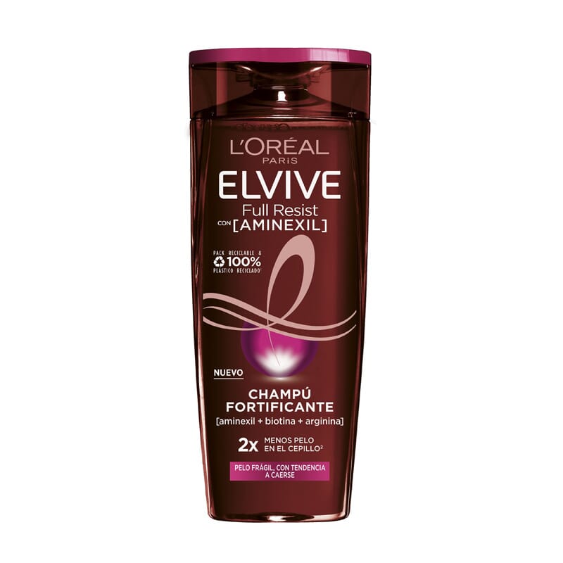 Elvive Full Resist Aminexil Champú Fortificante 370 ml