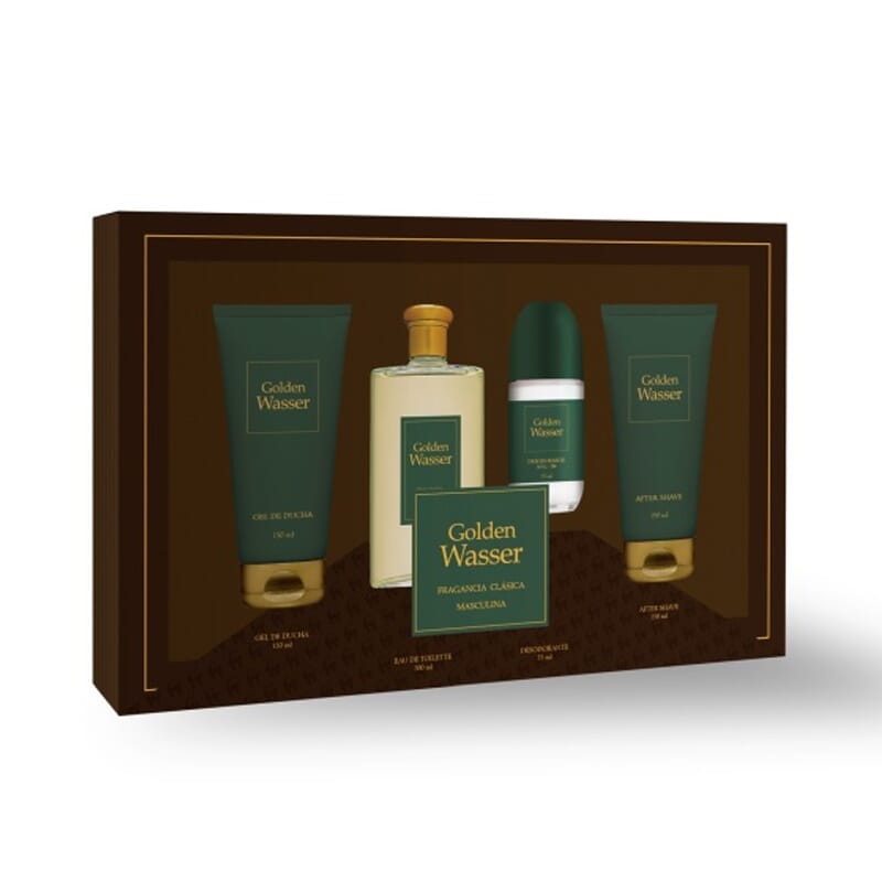 Golden Wasser Lote 4 Piezas EDT 200 ml