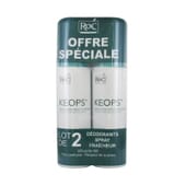 Keops Desodorante Spray Fresco 100 ml 2 Uds de Roc