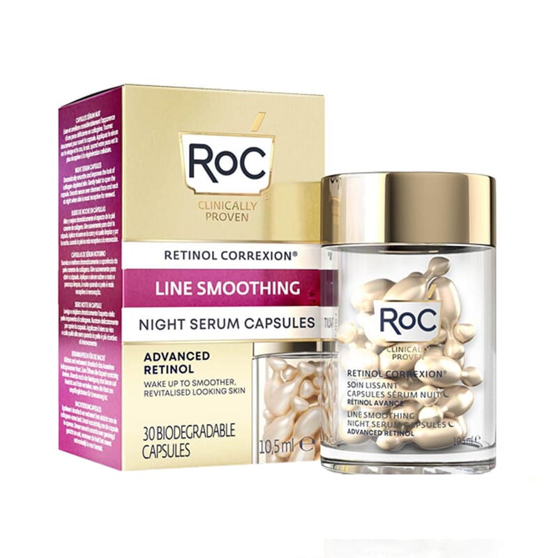 Retinol Correxion Line Smoothing Serum De Noche 30 Caps