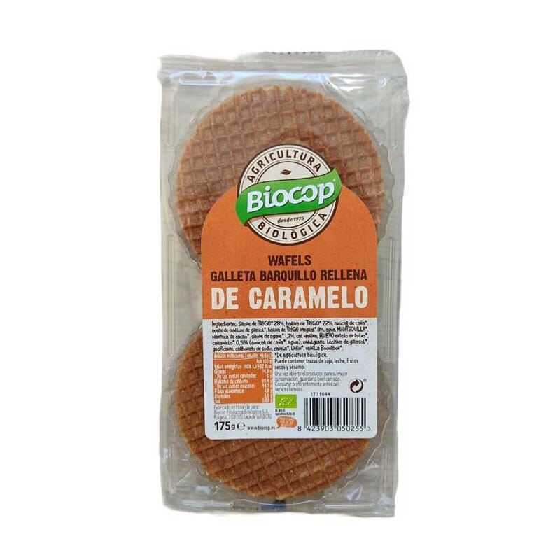 Wafels koekje wafel gevuld met karamel 175g