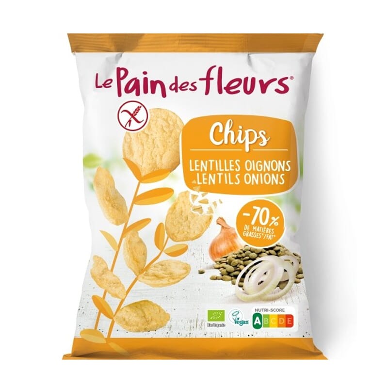 Chips De Lentejas Con Cebolla 50g