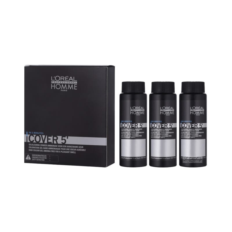 Homme Cover 5' #5 Light Brown 3 Unds 50 ml