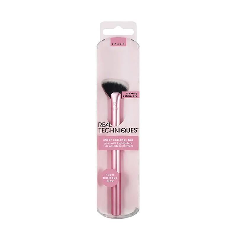 Precision Fan For Powder Highlighter Brush