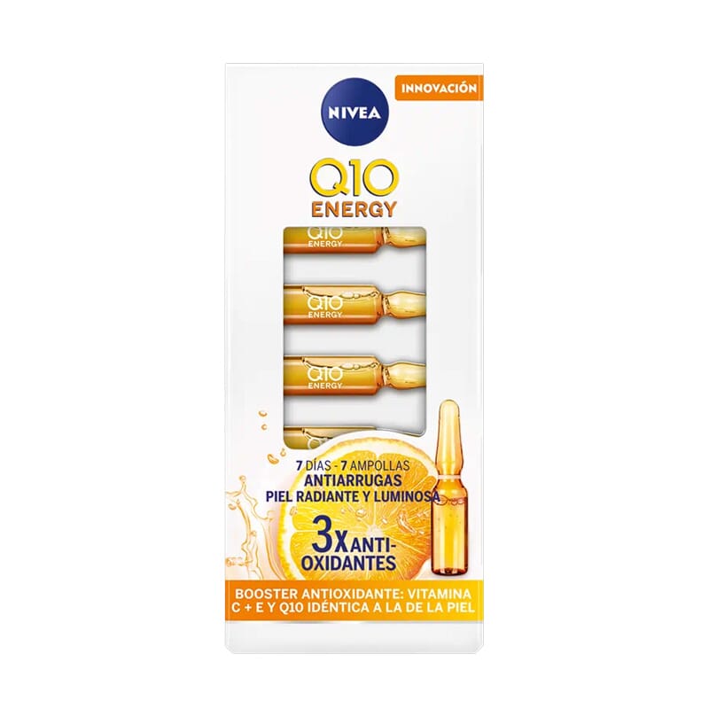 Q10+ Energy Antirrugas 7 Ampolas