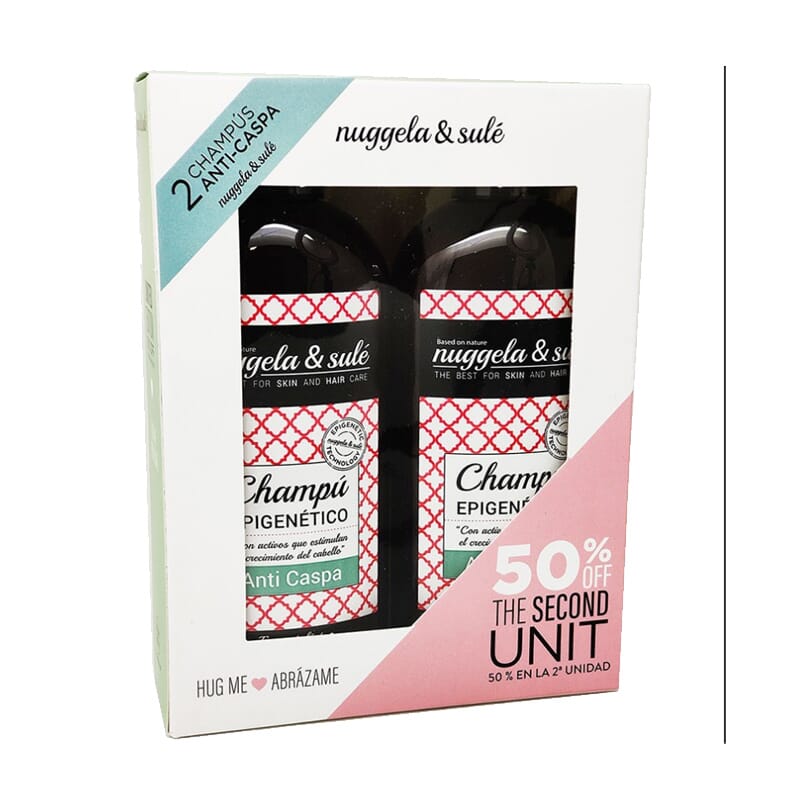 Epigenético Champô Anticaspa Duplo 250 ml 2 Unds