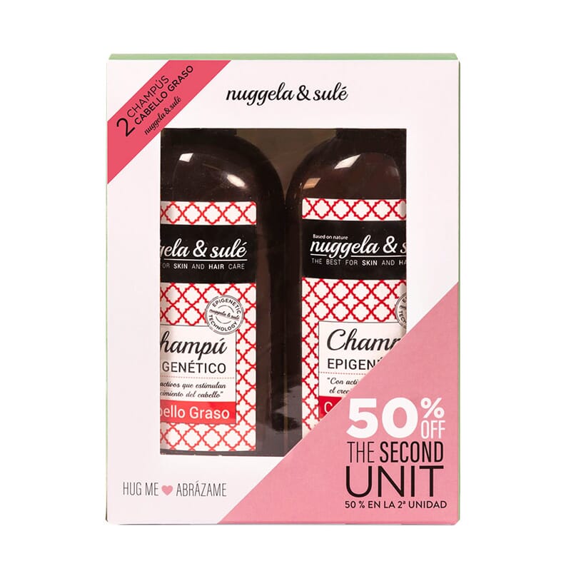 Epigenético Champô Cabelo Oleoso 250 ml 2 Unds