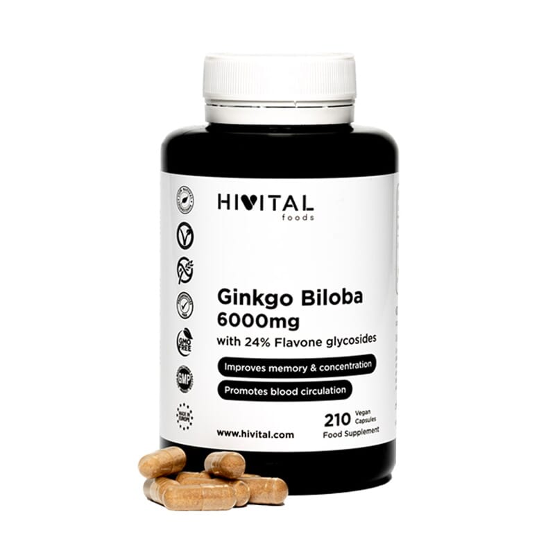 Ginkgo Biloba 6000 mg 210 VCaps