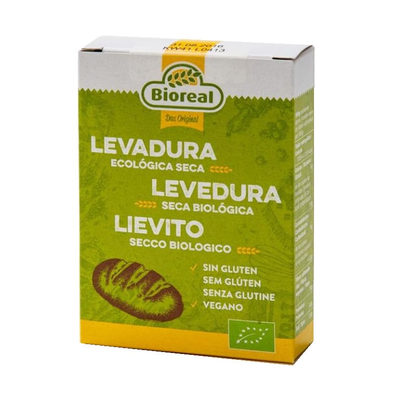Levedura Seca Sem Glúten Bio 9g 5 Unds