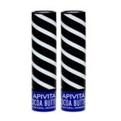 Lip Care Bálsamo Labial Manteca De Cacao SPF20 2 Uds - Apivita