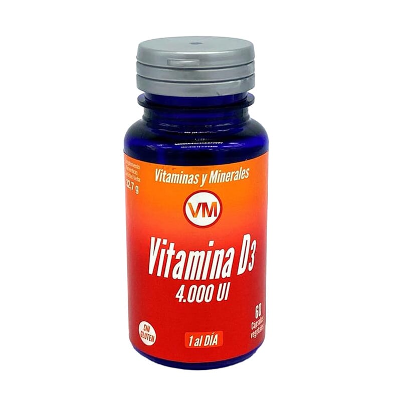 Vitamina D3 4000 ui 60 VCaps