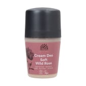 Desodorante Roll-On Soft Wild Rose 50 ml de Urtekram