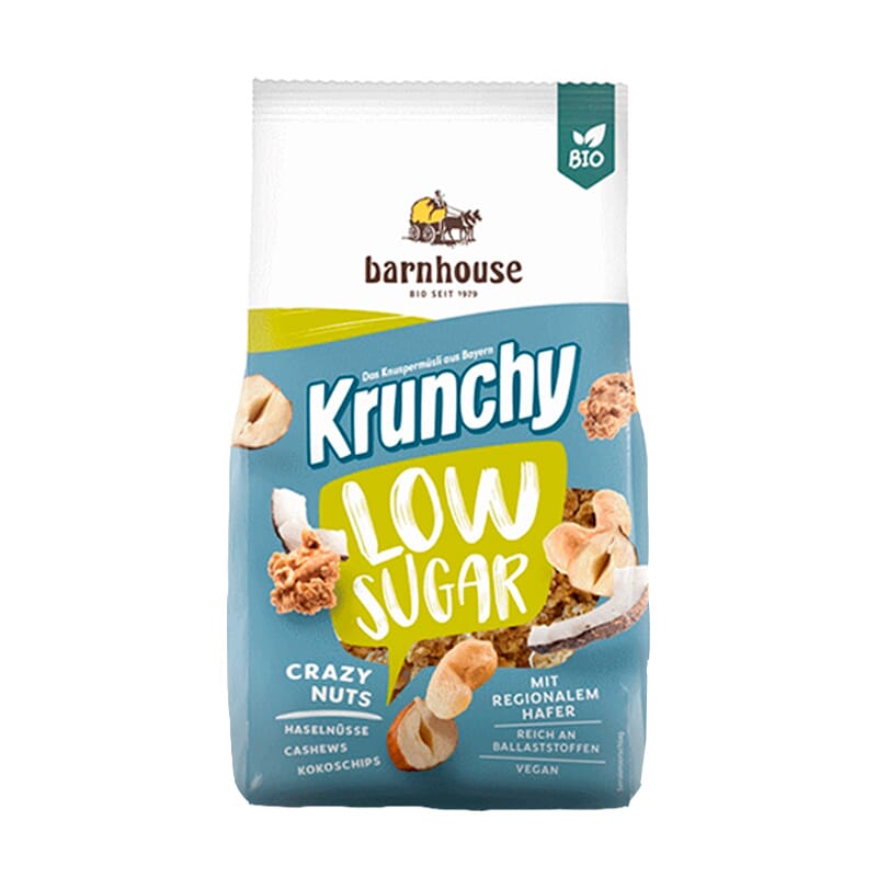 Muesli Krunchy Frutos Secos Bajo En Azúcar 375g