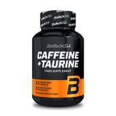 Caféine + Taurine 60 Gélules de Biotech USA