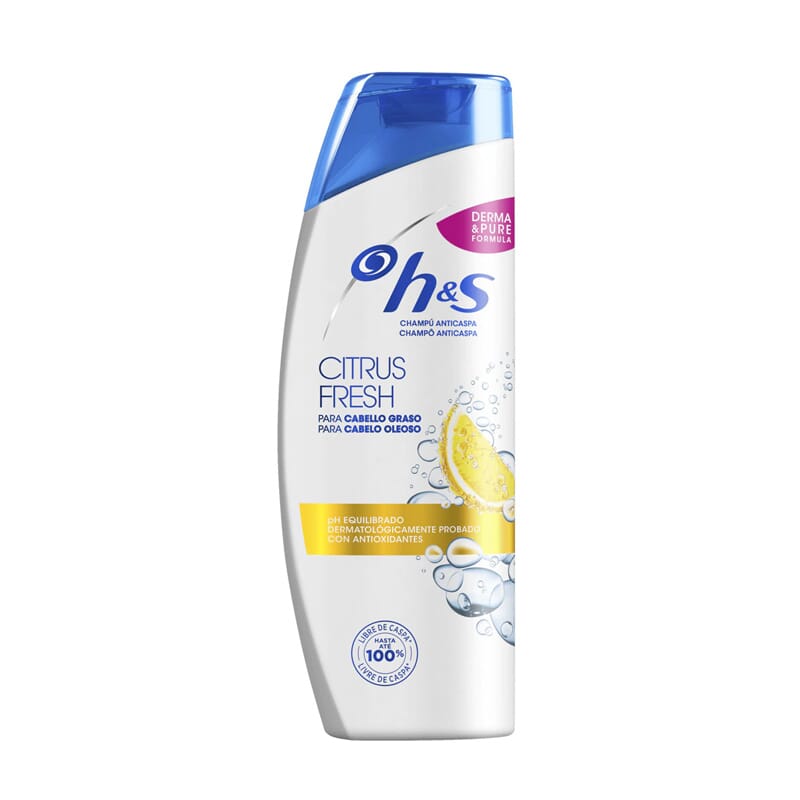 H&S Champú Anticaspa Citrus Fresh 510 ml