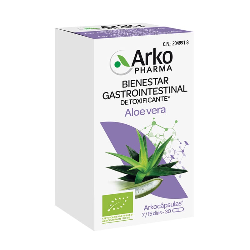 Arkocápsulas Aloe Vera 30 Caps