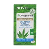 Arkocápsulas Cannabis Sativa 500 mg 45 Caps da Arkopharma