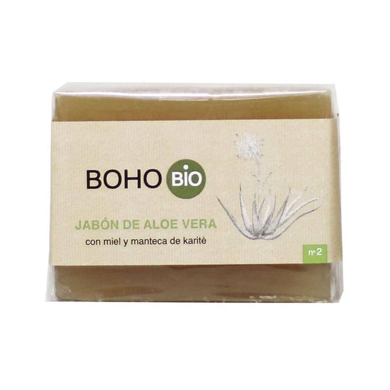 Jabón Aloe Miel Manteca De Karite Bio 100g