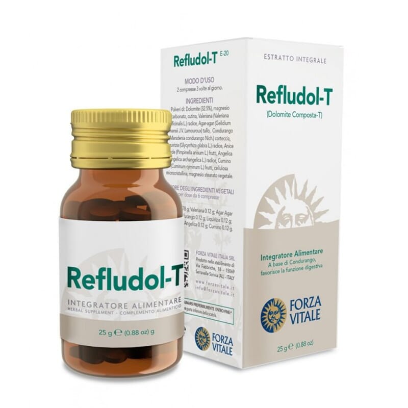 Refludol-T Dolomite Composta 60 Tabs