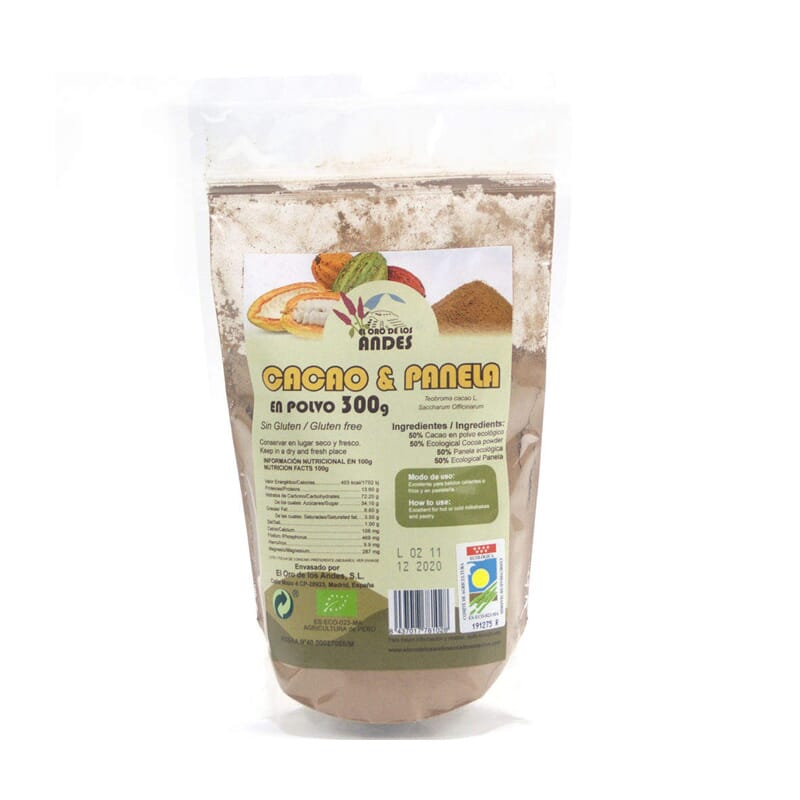 Cacao & Panela En Polvo 300g