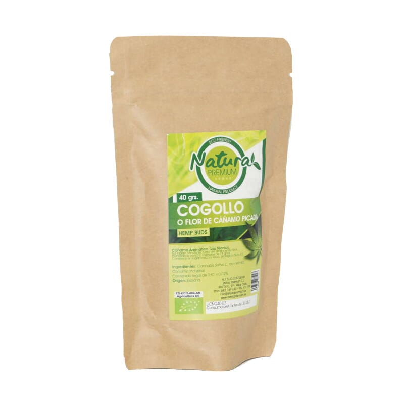 Feingehackte Hanfknospen oder Hanfblüten 40g