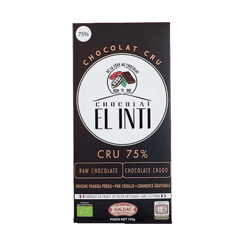 Chocolate Crudo 75% 100g