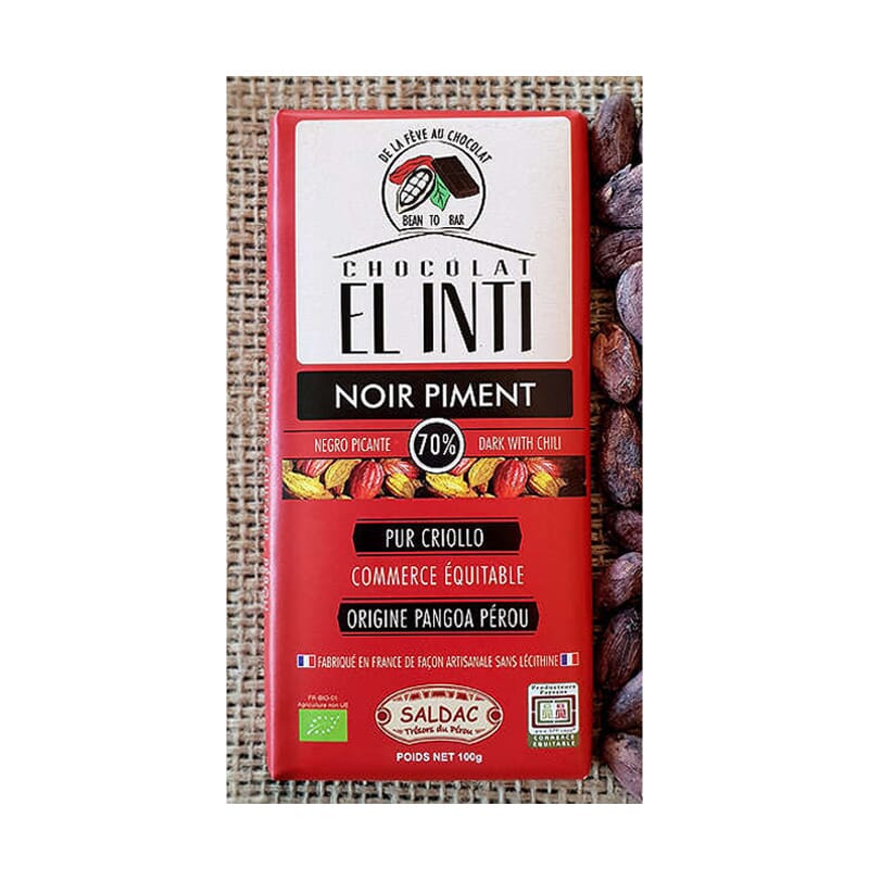 Chocolate Picante 70% Cacao 100g