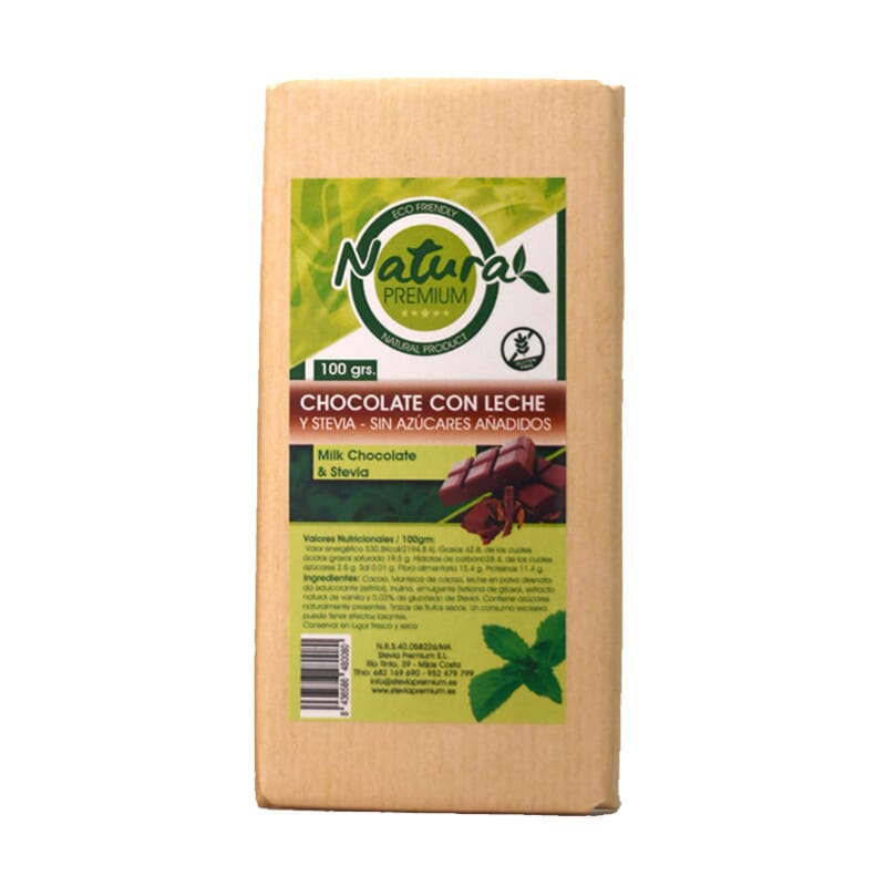 Schokolade mit Stevia 100g
