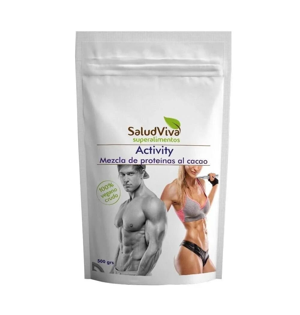 Activity Vegan Proteínas Al Cacao 500g de Salud Viva