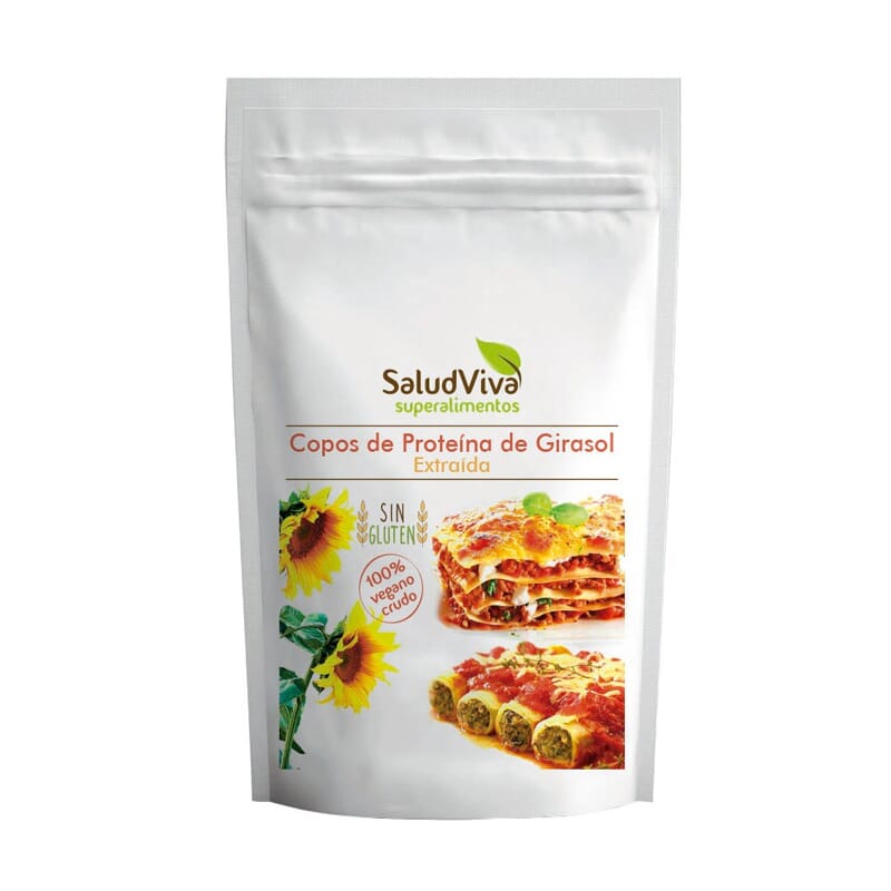 Extrahierte Sonnenblumenproteinflocken 100g