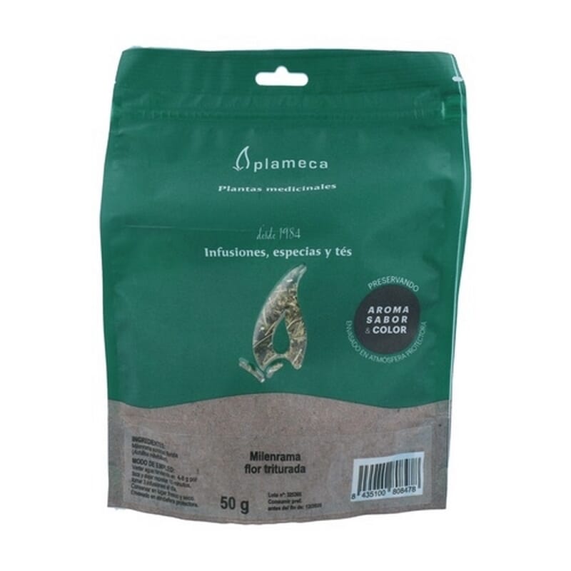 Mil-folhas Flor Triturada 50g